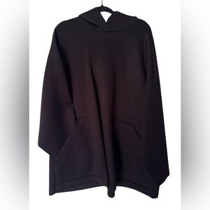 🆕 BNWOT COS Elegant Black Hoodie OVERSIZED see measurements